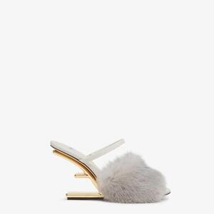 Fendi First Fur Sandals(PLEASE REQUEST YOUR SIZE FOR PURCHASING)
